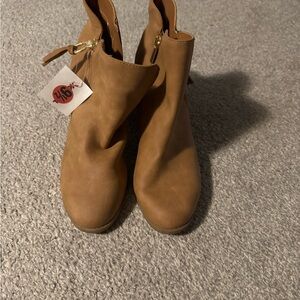 Bandolino Brown Ankle Booties